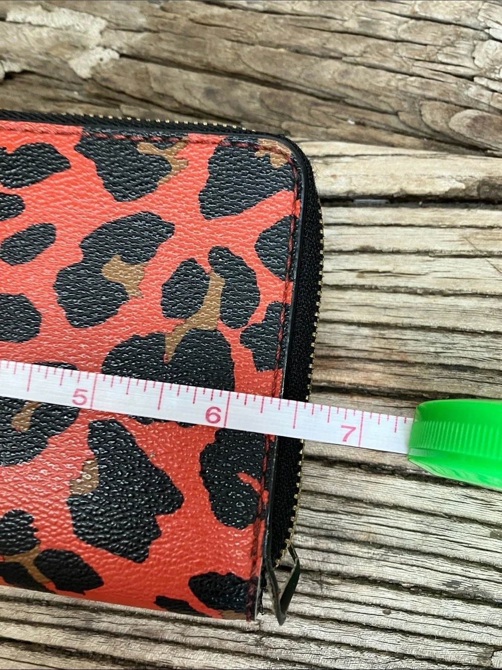 Coach long zip